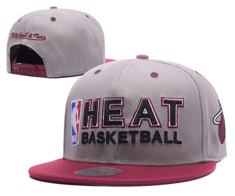 2025 NBA Miami Heat Hat YS202503075->nba hats->Sports Caps